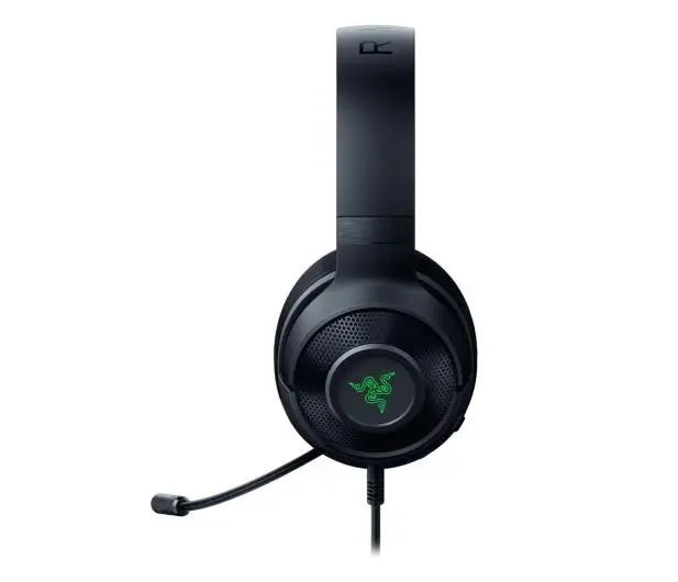 Słuchawki przewodowe z mikrofonem Razer Kraken V3 X Nauszne Czarny