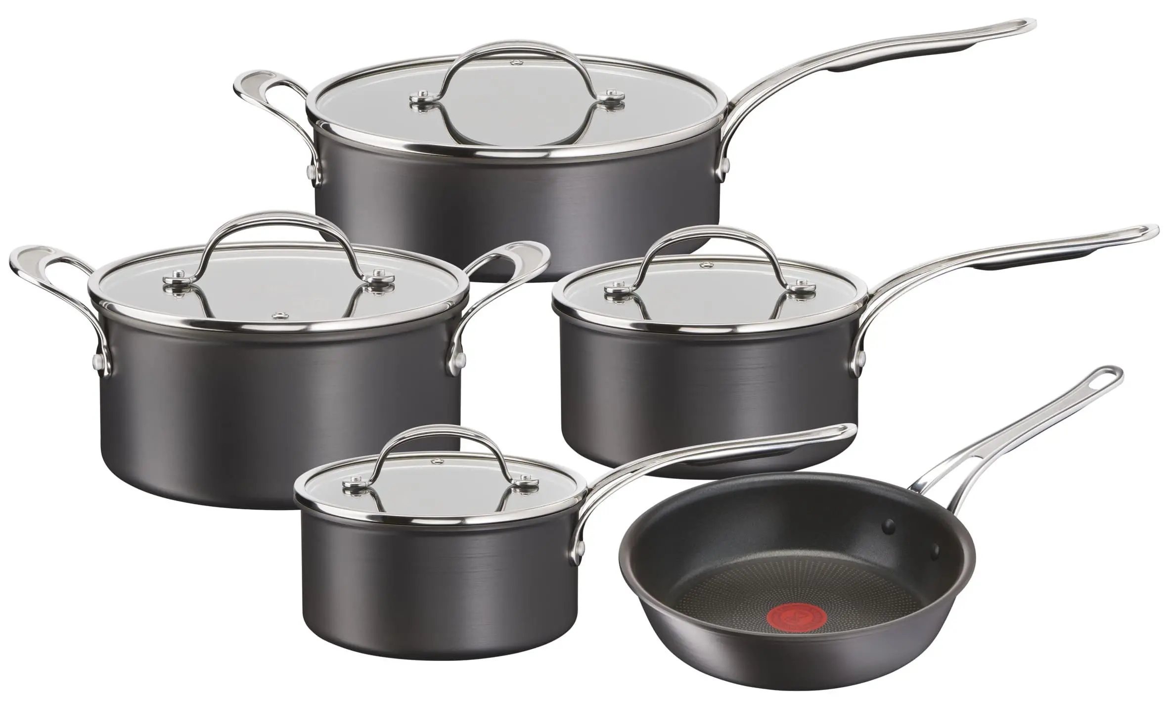Zestaw garnków Tefal Jamie Oliver Cook's Classic Indukcja Aluminium 9 elementów