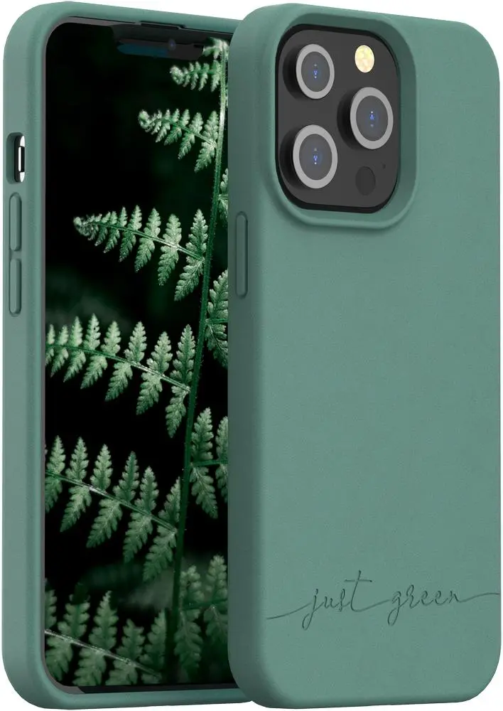 Etui Just Green Biodegradable Case do iPhone 13 Pro Zielony