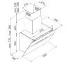 Okap Finlux FE-60VGRBB Czarny