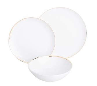 Zestaw obiadowy MariaPaula Moderna Gold 18 elementów