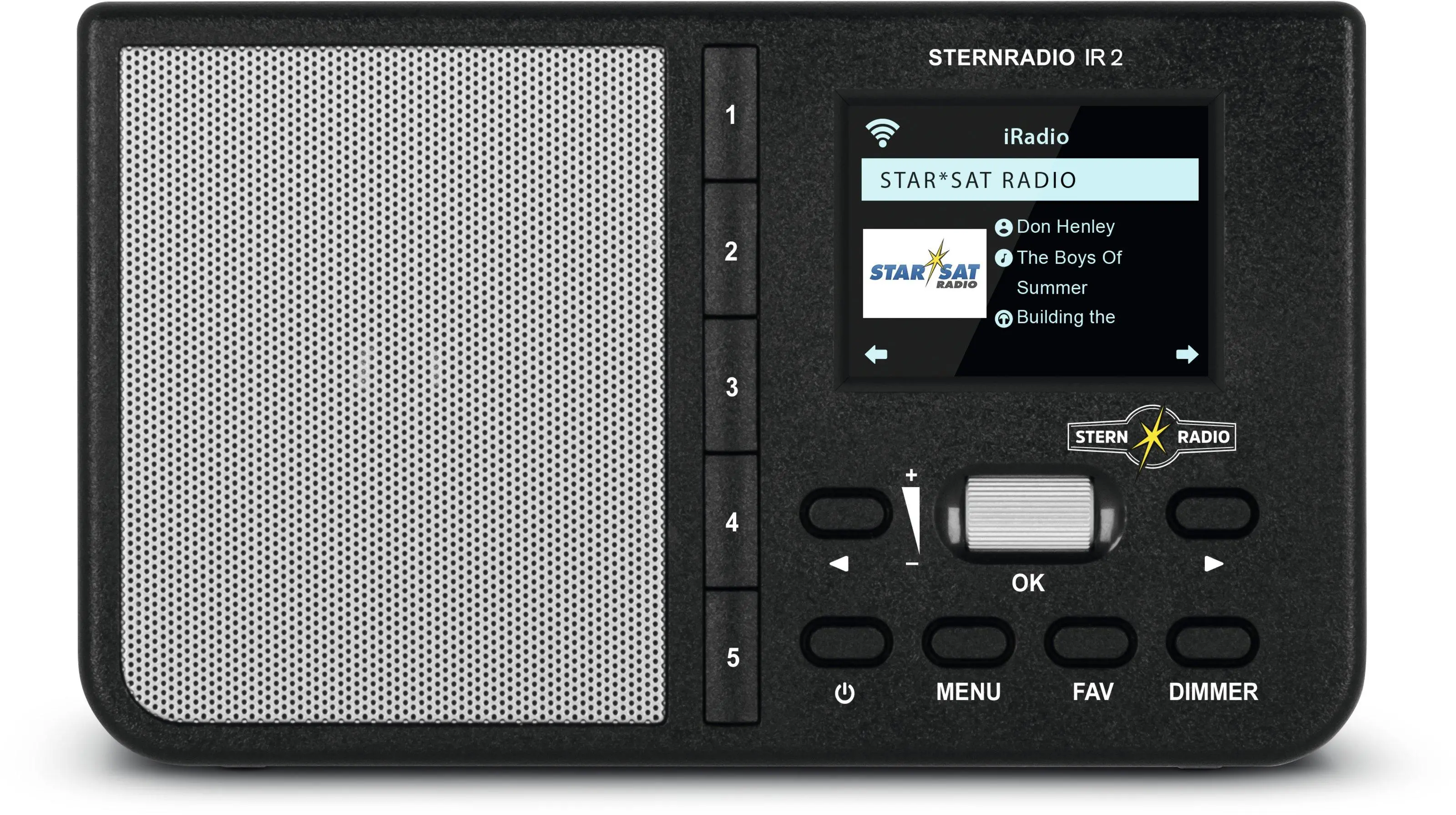 Radioodbiornik TechniSat SternRadio IR 2 Internetowe Czarny