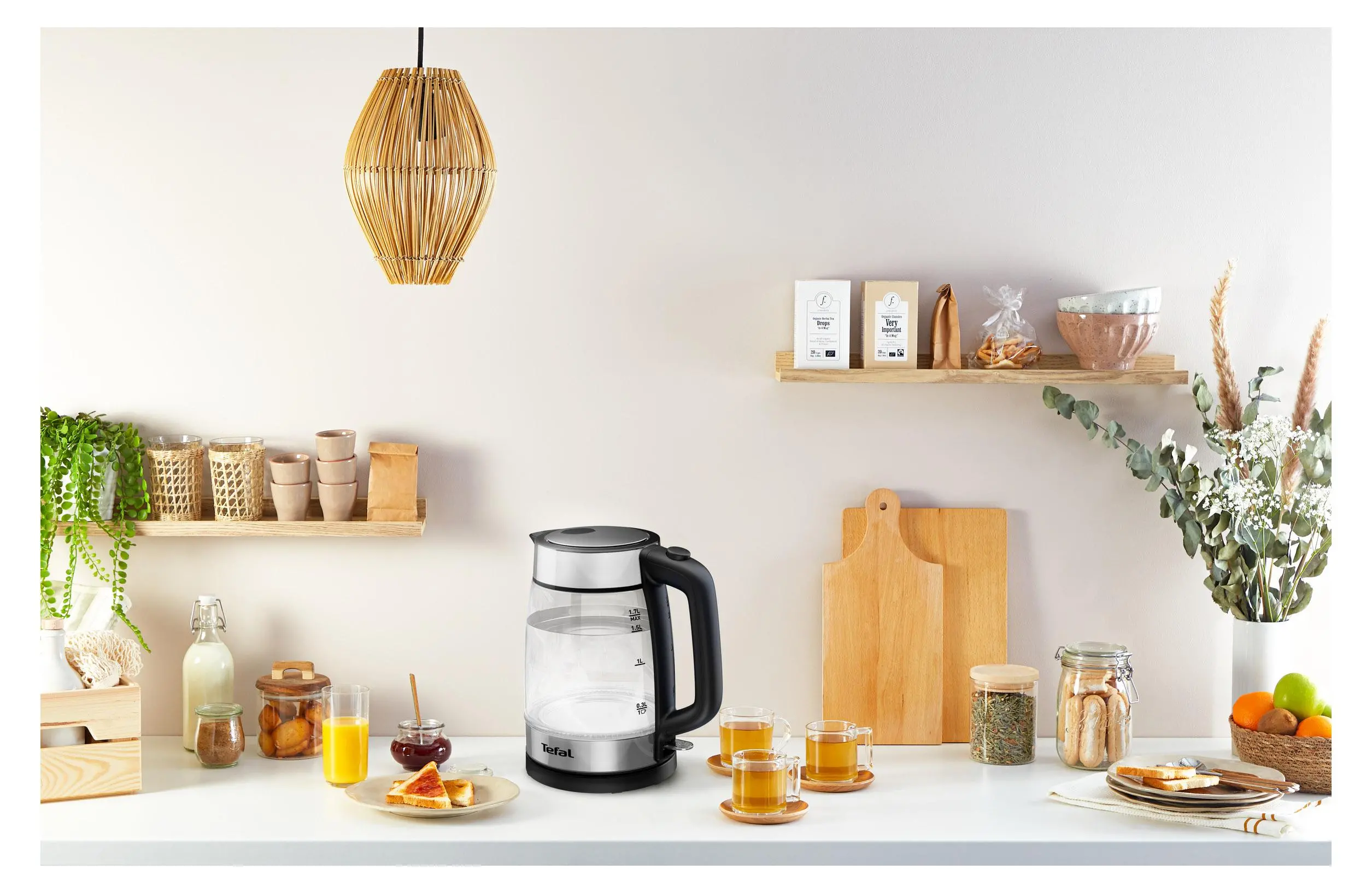 Czajnik Tefal Glass Kettle KI700830 1,7l 2200W