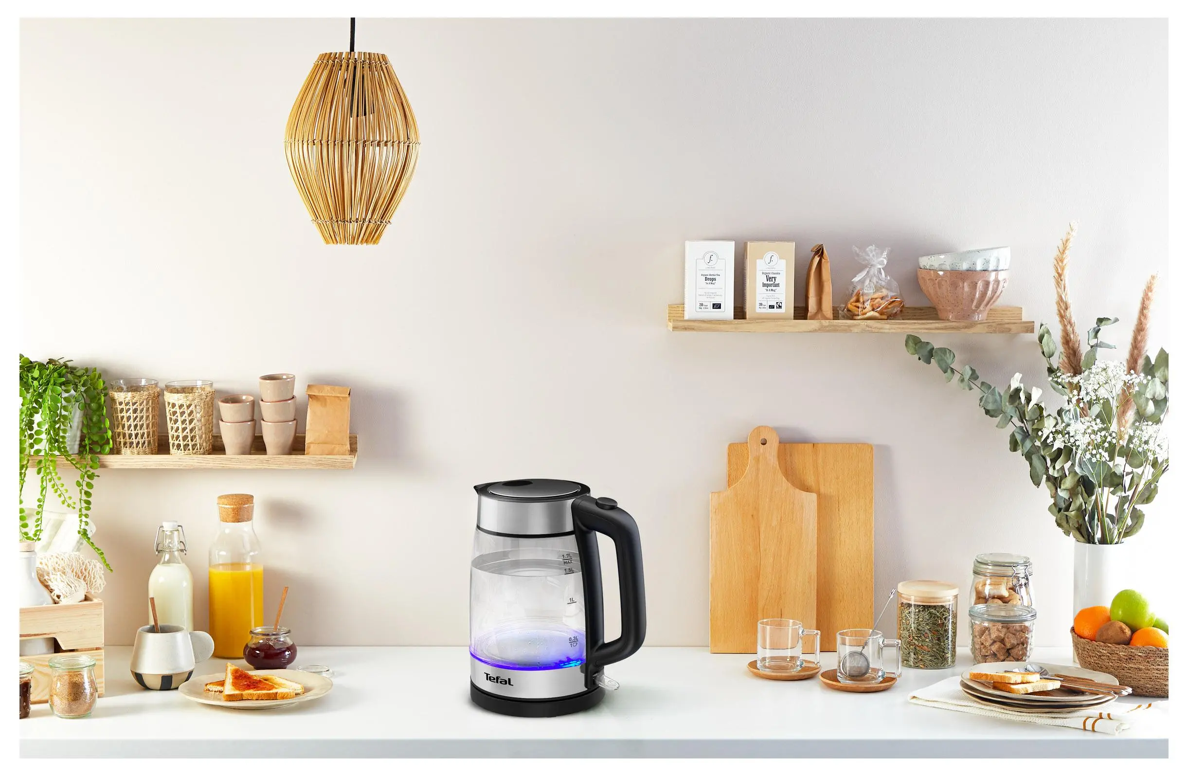 Czajnik Tefal Glass Kettle KI700830 1,7l 2200W