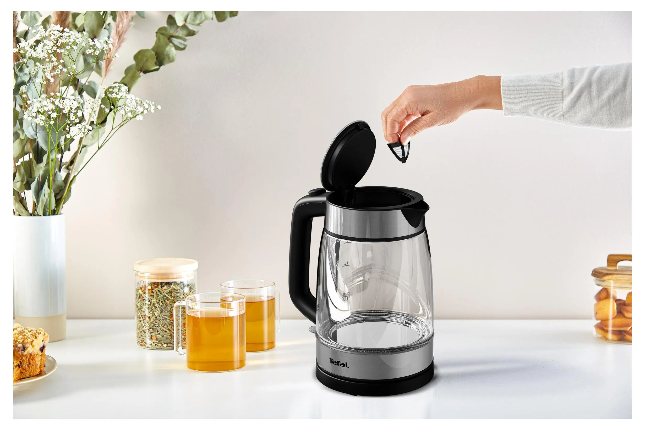 Czajnik Tefal Glass Kettle KI700830 1,7l 2200W