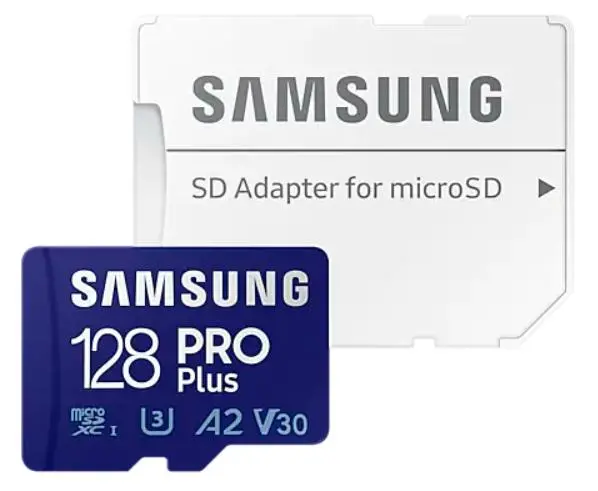 Karta pamięci Samsung Pro Plus microSDXC 128GB 160/120 A2 V30