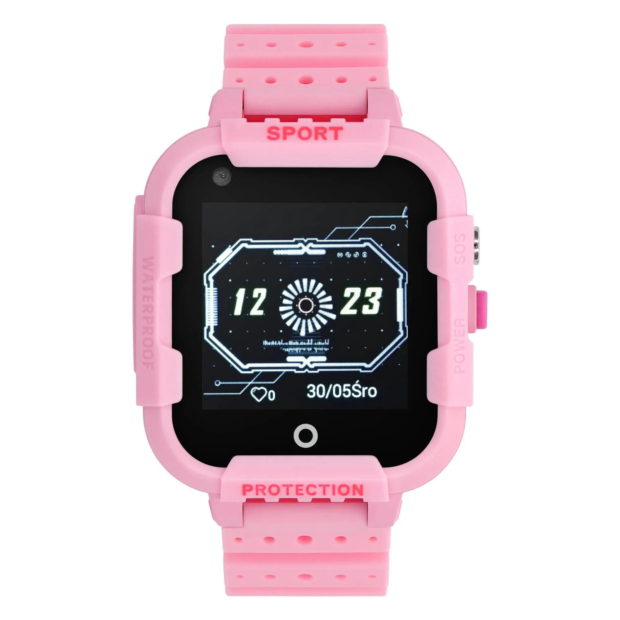 Smartwatch Garett Kids Time 4G Plus 55mm LTE Różowy