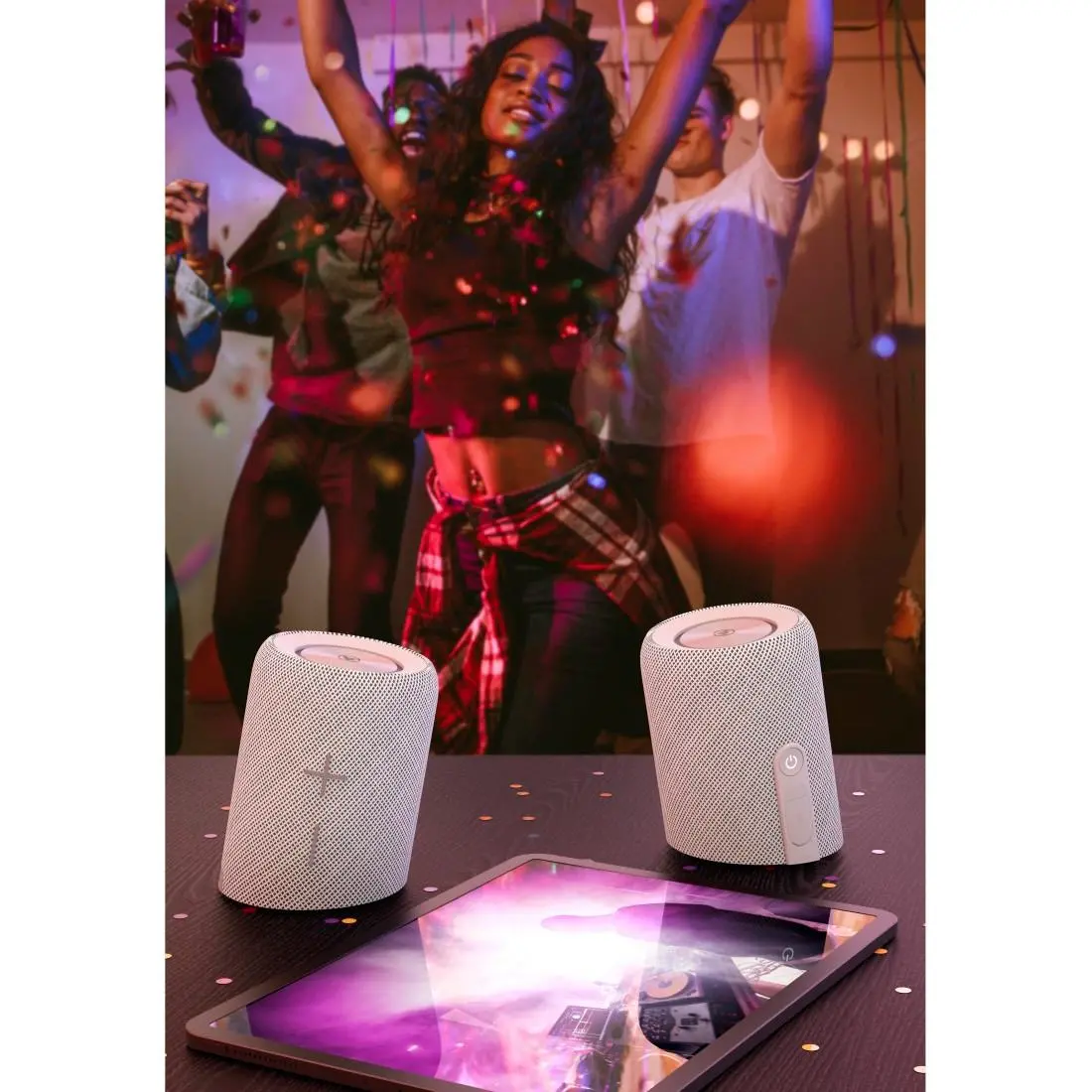 Głośnik Bluetooth Hama Twin 2.0 20W Biały