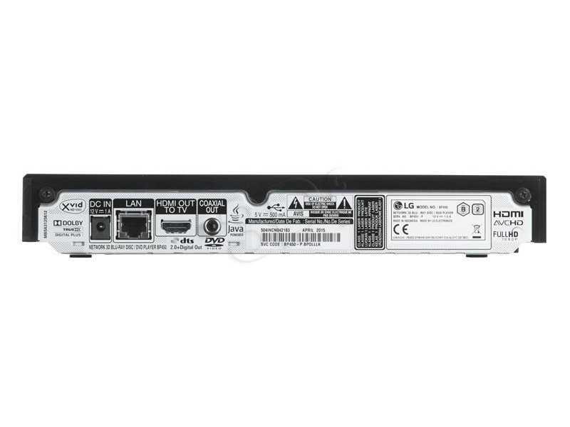 Odtwarzacz Blu-ray LG BP450