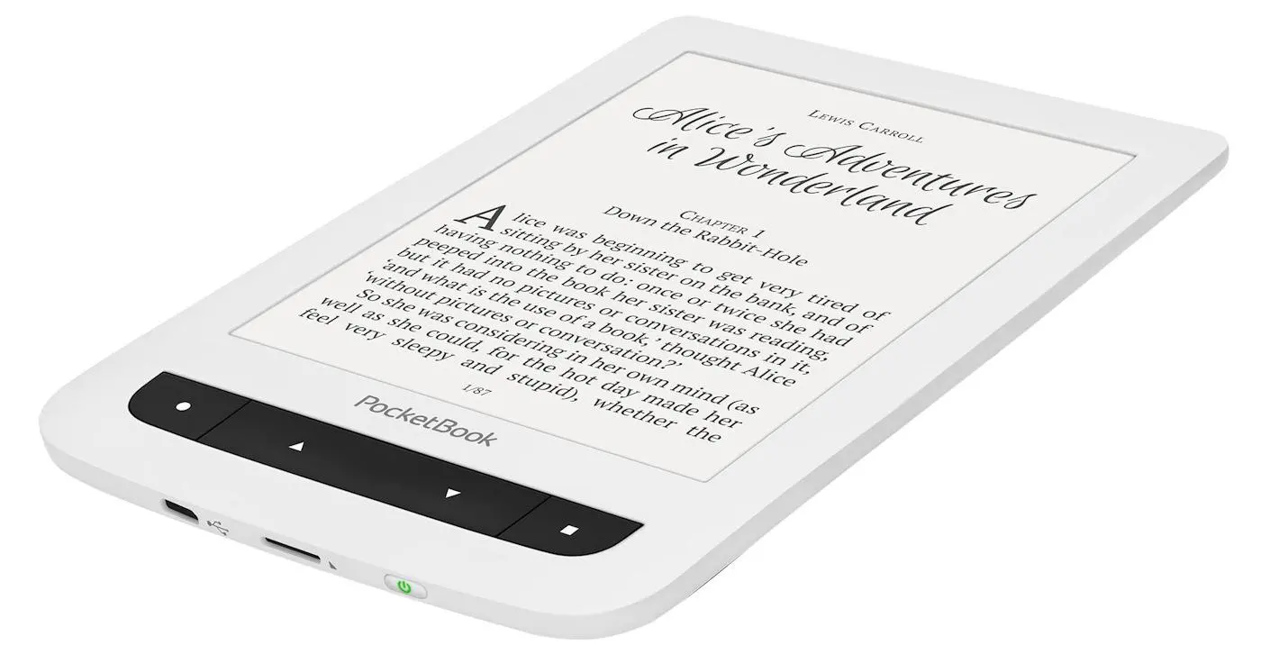 Czytnik E-booków Pocketbook Touch Lux 3 6" 4GB WiFi Biały