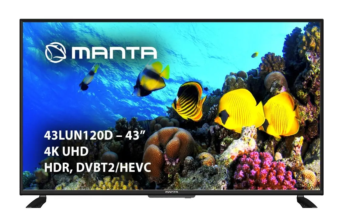 Telewizor Manta 43LUN120D 43" LED 4K 60Hz DVB-T2