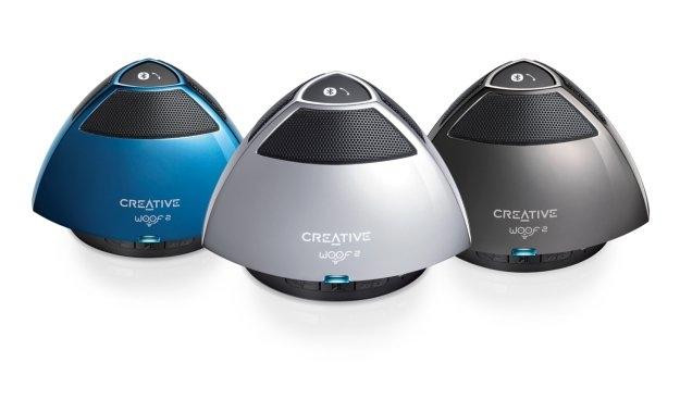 Głośnik Bluetooth Creative Woof 2 (srebrny)