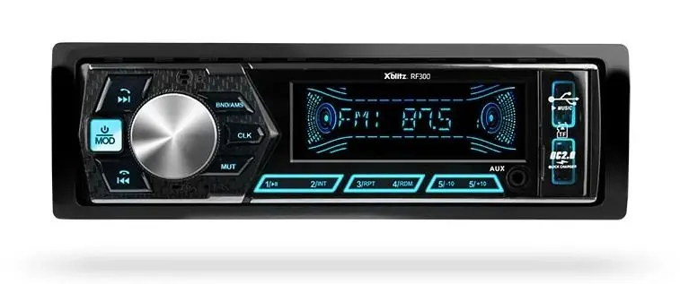 Radioodtwarzacz samochodowy Xblitz RF300 z USB/SD 4x50W Bluetooth