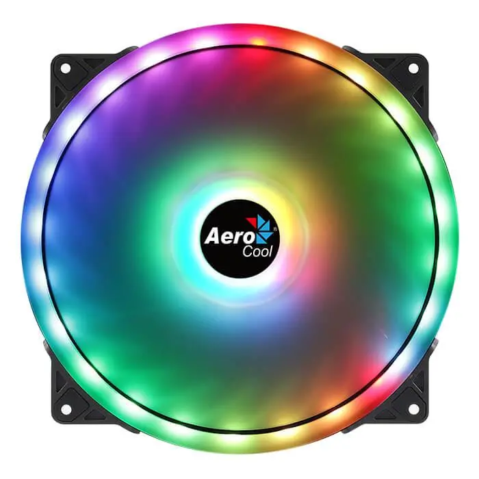 Wentylator Aerocool Duo 20 ARGB 6-pin 200mm Czarny