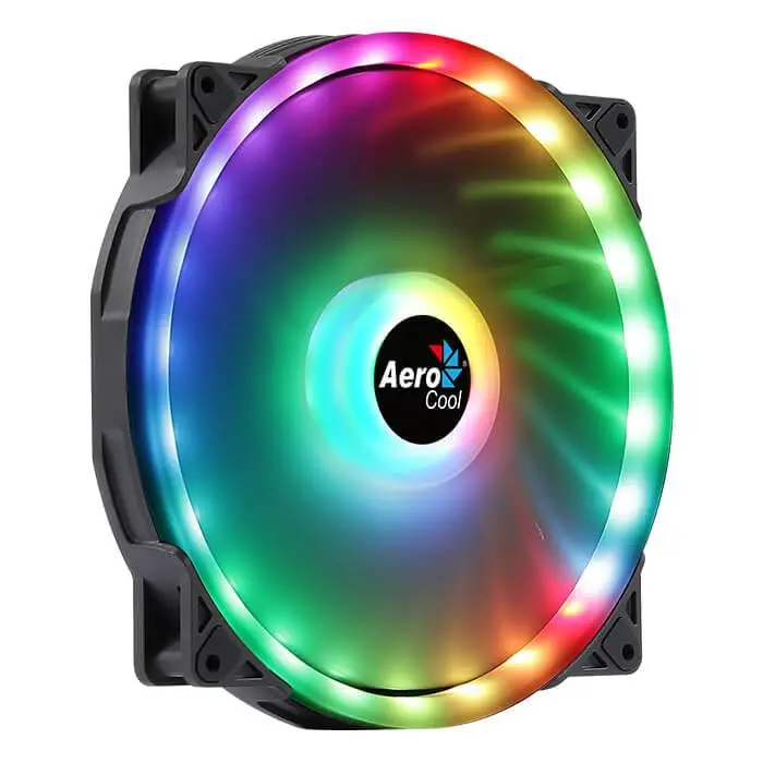 Wentylator Aerocool Duo 20 ARGB 6-pin 200mm Czarny