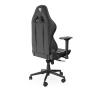 Fotel SPC Gear SPG054 SR600 Ekipa Edition Gamingowy  do 120kg Skóra ECO Czarno-biały