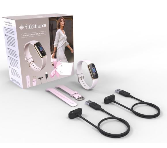 smartband Fitbit Luxe Gift Pack (biały)