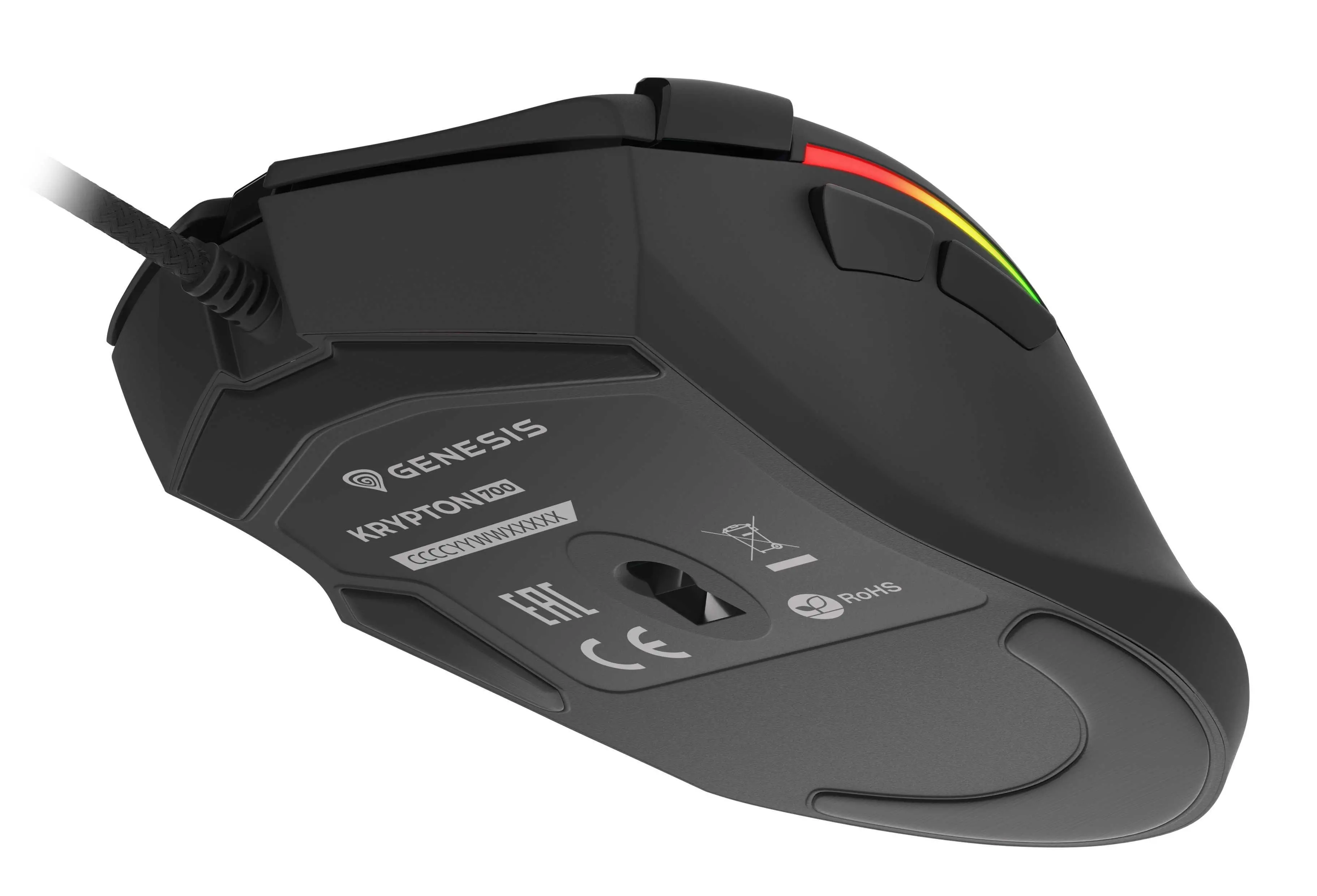 Myszka gamingowa Genesis Krypton 700 G2 Czarny