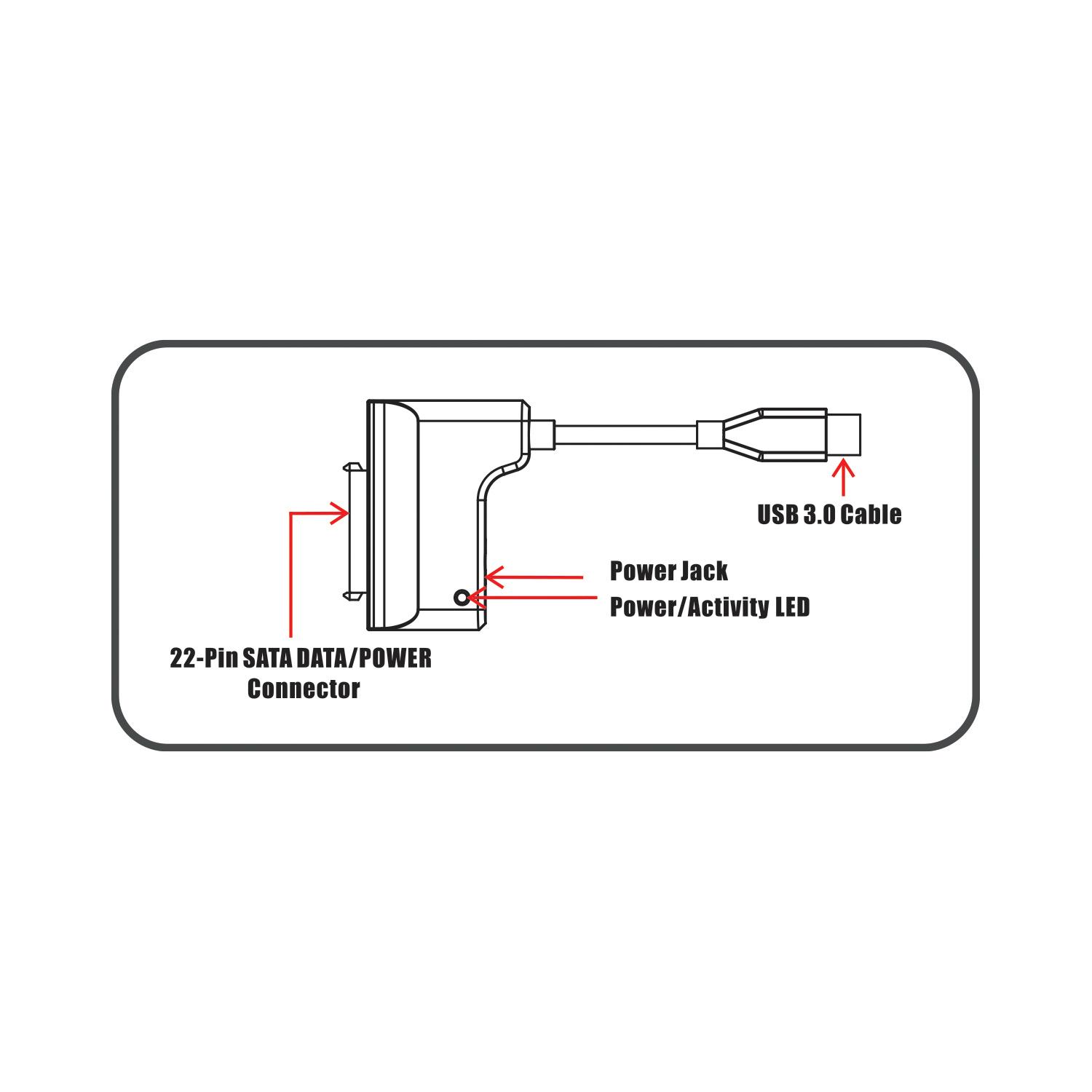 Obudowa i-Tec Adapter USB 3.0 na SATA III