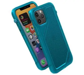 Etui Catalyst Vibe do iPhone 12/12 Pro niebiesko Przeźroczysty