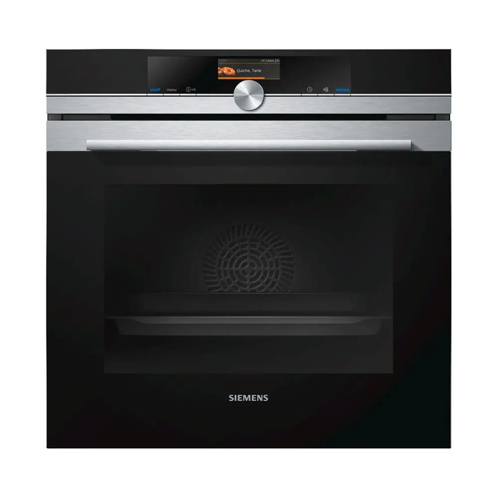 Piekarnik elektryczny Siemens iQ700 HB676G0S1 Termoobieg Srebrno-czarny