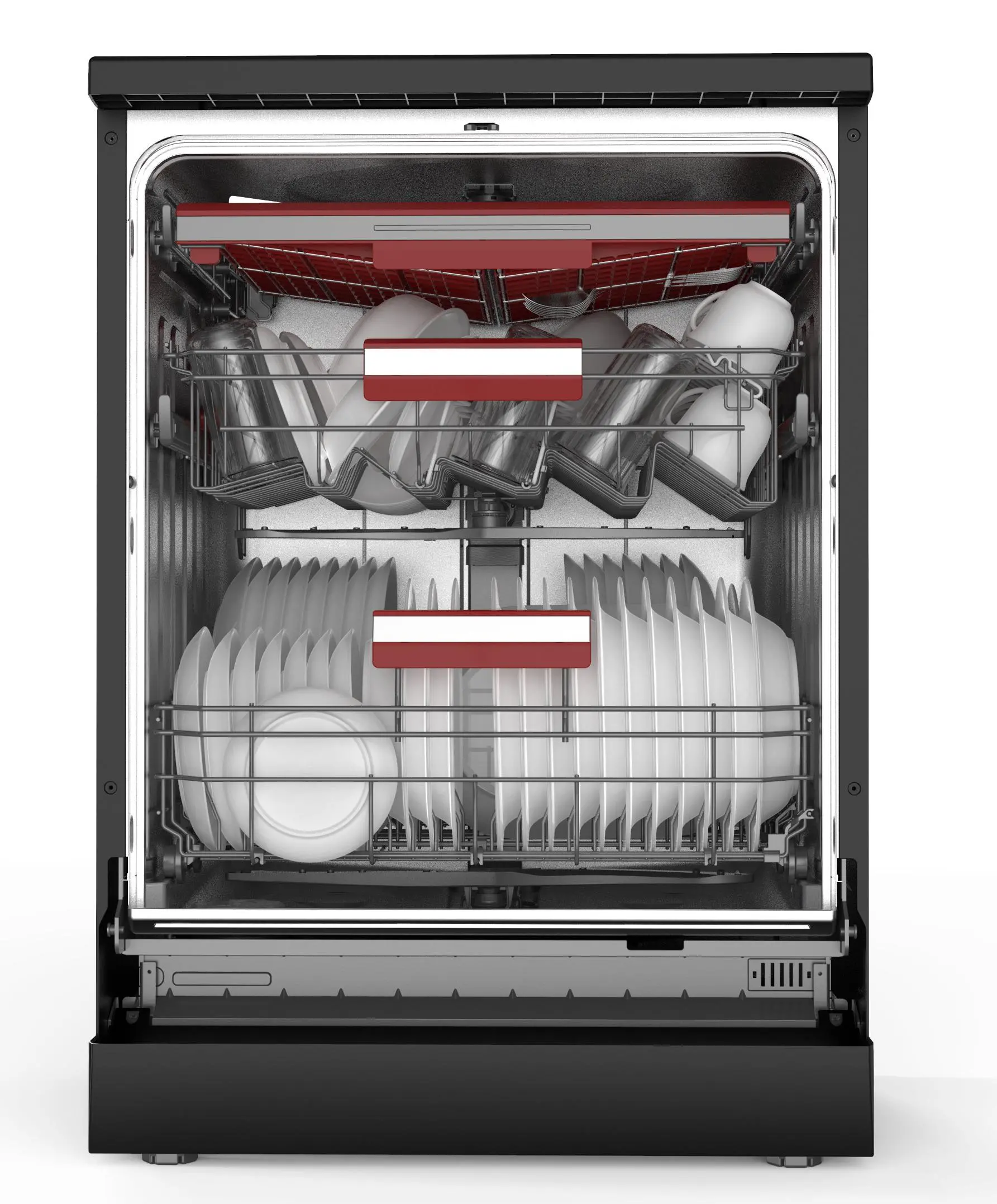 Zmywarka Toshiba DW-15F3EE(BS)-PL 60cm Automatyczne otwieranie drzwi Szuflada na sztućce