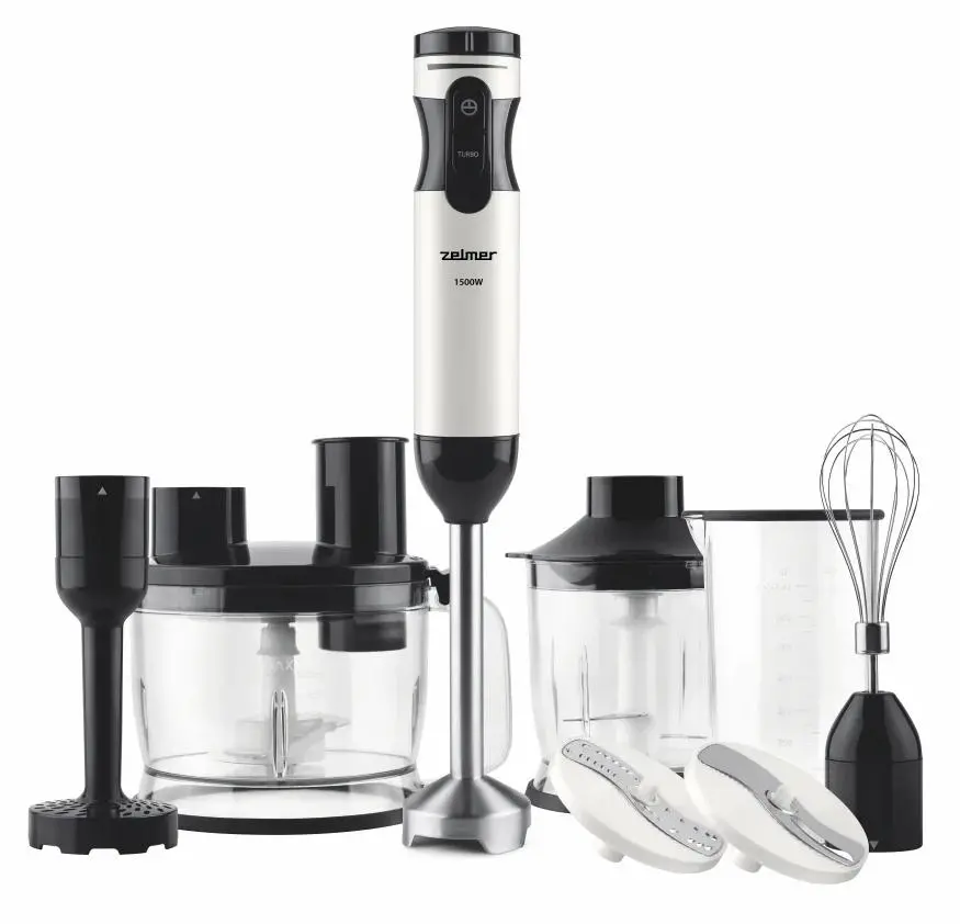 Blender Zelmer ZHB6500 GENIUS 1500W Malakser Rozdrabniacz Końcówka do puree