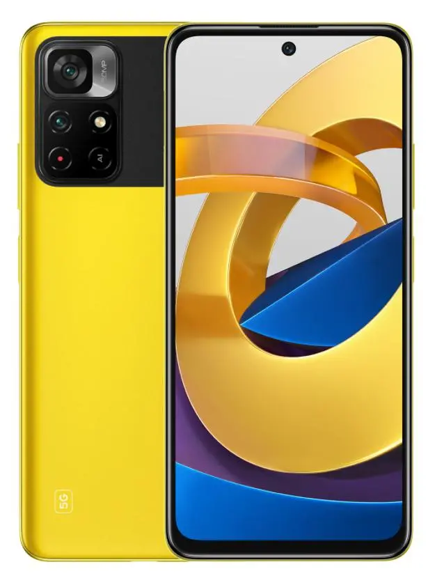 Smartfon POCO M4 Pro 5G 6/128GB 6,6" 90Hz 50Mpix Żółty
