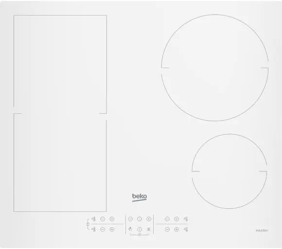 Індукційна плита Beko HII64200FMTW b300 58cm