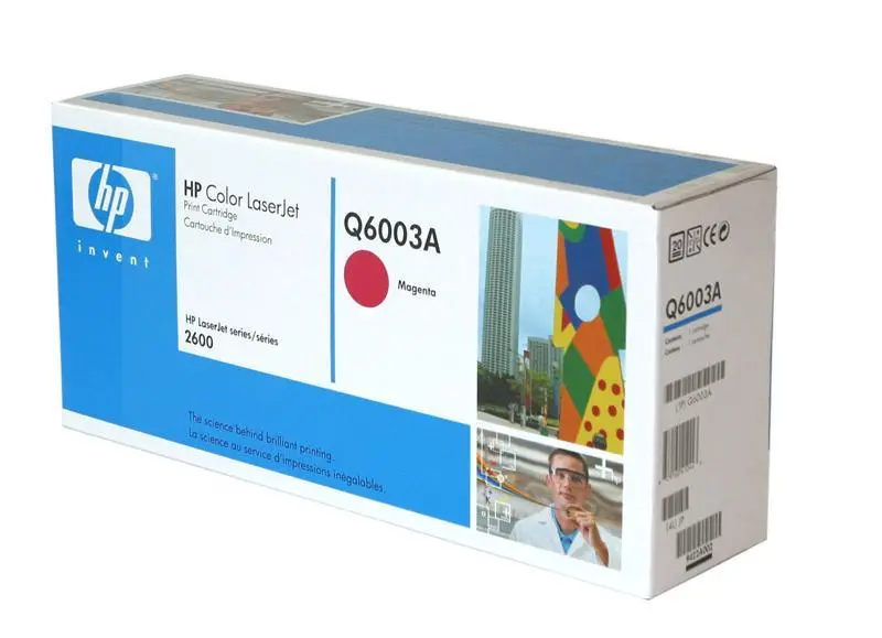 Toner HP Q6003A nr 124A Purpurowy