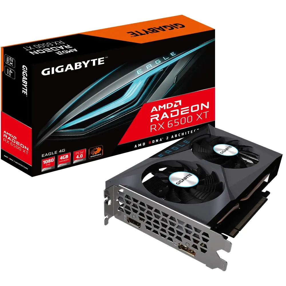 Gigabyte Radeon RX 6500 XT EAGLE 4GB GDDR6 64bit
