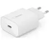 Ładowarka sieciowa Belkin WCA004VF1MWH-B6 BoostCharge USB-C Power Delivery 25W z PPS + kabel USB-C na USB-C 1m