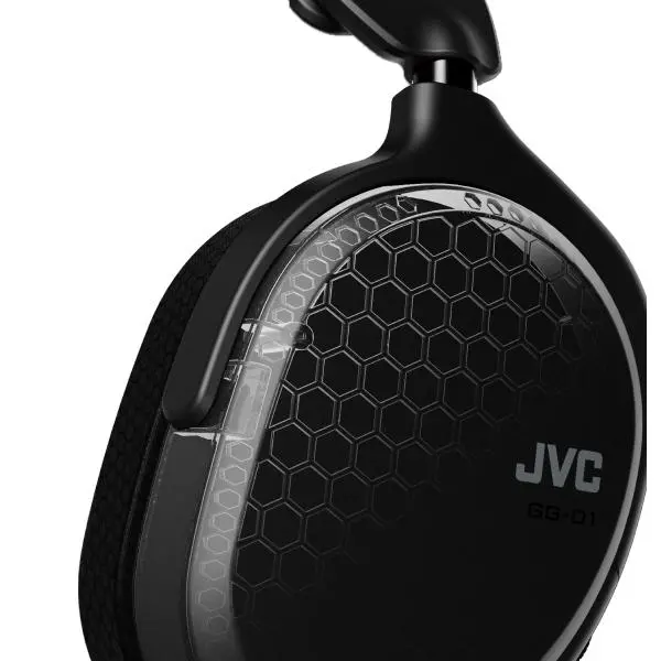 Słuchawki bezprzewodowe z mikrofonem JVC GG-01W Nauszne Czarny