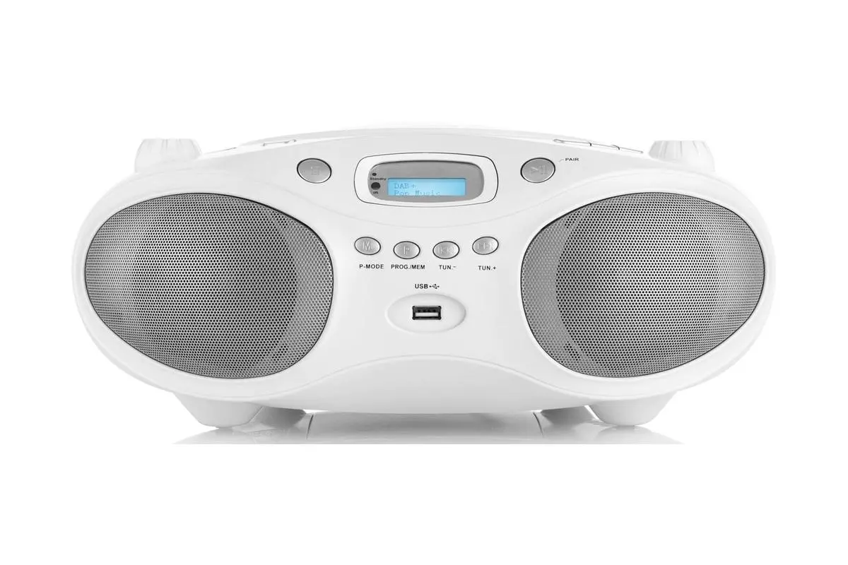 Radioodtwarzacz JVC RD-E661W-DAB Bluetooth Biały