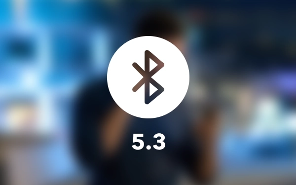 Значок подключения Bluetooth 5.3 указывает на то, что динамик поддерживает Bluetooth 5.3.