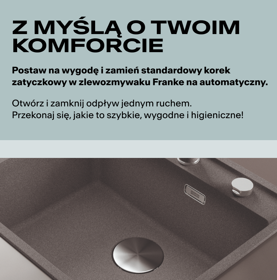 Franke Antea AZG 661-E Granitowy Beżowy, Zlewozmywak narożny